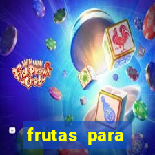 frutas para imprimir e recortar